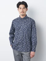 シングルフラワープリント長袖シャツ（7204211）｜men（メンズ）｜小泉