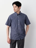 再値下げ　モクレール　半袖シャツ ダイヤジャカード半袖シャツ（7204267）｜men（メンズ）｜小泉