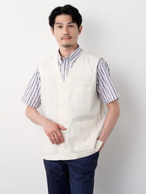 カラミメッシュジレ カラミメッシュジレ（6202749）｜women（ウィメンズ）｜小泉