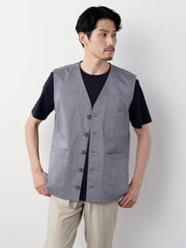 カラミメッシュジレ カラミメッシュジレ（6202749）｜women（ウィメンズ）｜小泉
