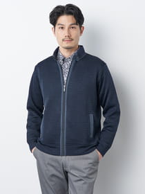 【ブラックフライデー/特別価格】撚り杢ドンキーカラーフルジップ