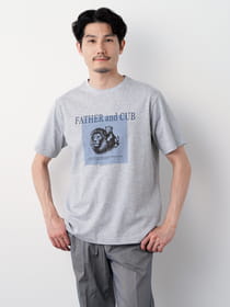 アニマルプリント半袖Ｔシャツ（ｌｉｏｎ）