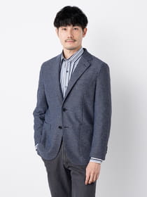 3buy40%OFF！対象商品】メランジドビージャージジャケット