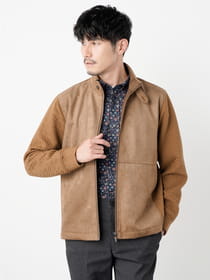 2buy30%OFF！対象商品】フェイクスエードブルゾン（7205135