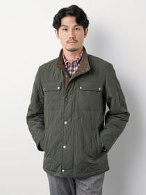 【ブラックフライデー/特別価格】ピーチタフタ中綿ドライビングジャケット