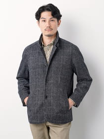 【3buy40%OFF！対象商品】ショートプリントブルゾン