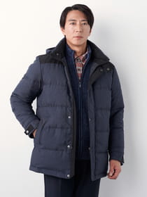 リナシメント　ダウンコート☆消去品お値引き引き品‼️☆ ビジネス対応可】ベーシックタフタ ダウンコート
