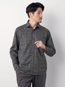 【3buy40%OFF！対象商品】ベリーズガーデンプリント長袖シャツ