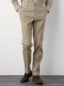 裏起毛甘やかしツイルパンツ