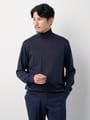【早割30%OFF対象】ウォッシャブルタートルネックニット