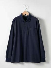 カムフィット長袖ポロ