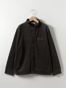 ≪WEB限定/1,111円OFF！対象商品≫ピケフリースボタンアップブルゾン