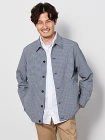 シアサッカーブルゾン