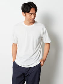ダイヤリンクスクルーネックTシャツ