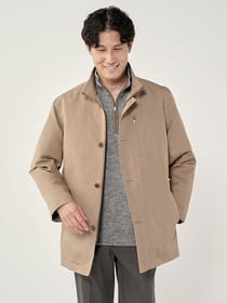 シャドーグレンチェックライナーコート