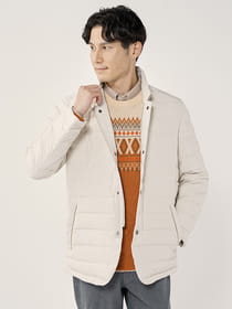 コンバーチブルノーキルトダウンブルゾン