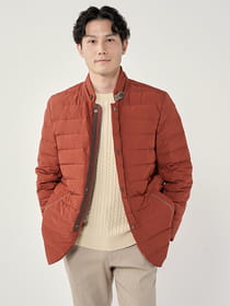 コンバーチブルノーキルトダウンブルゾン