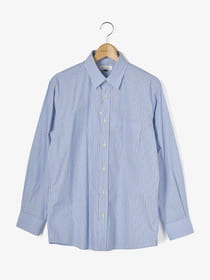 ドビーストライプシャツ
