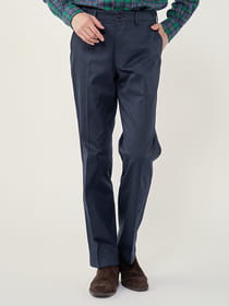 裏起毛ストレートスラックス