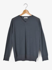 Super120's ホールガーメントVネック