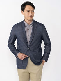 デニムジャージジャケット