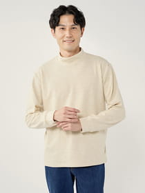 マシュマロハイネック長袖Tシャツ