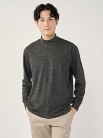 マシュマロハイネック長袖Tシャツ