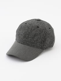 グレンチェックキャップ