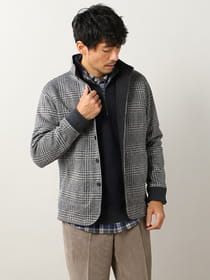 プリントフリースジャケット