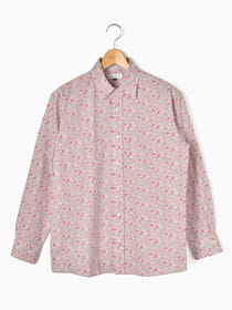 【キングサイズ】小花柄プリントシャツ Made with Liberty Fabric