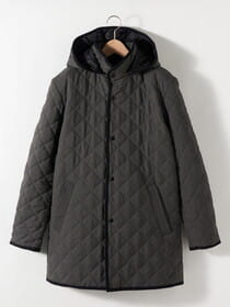 【キングサイズ】中綿キルトミドルブルゾン