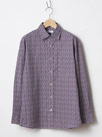 【キングサイズ】ドットプリントシャツ / made with LIBERTY FABRIC