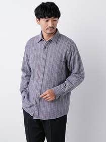 【キングサイズ】ぬくいとストライプシャツ