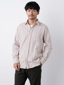 【キングサイズ】ぬくいとストライプシャツ