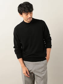 【3buy40%OFF！対象商品】【キングサイズ】ウォッシャブルハイネックニット