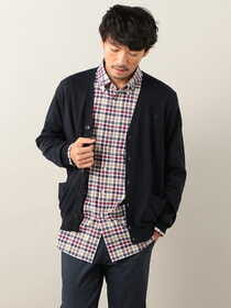 【キングサイズ】ウォッシャブルカーディガン/刺しゅう入り