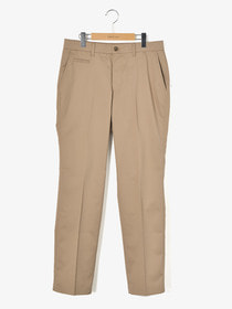 【キングサイズ】ツイルストレートスラックス