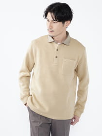 【キングサイズ】アクリルピケ起毛ポロ