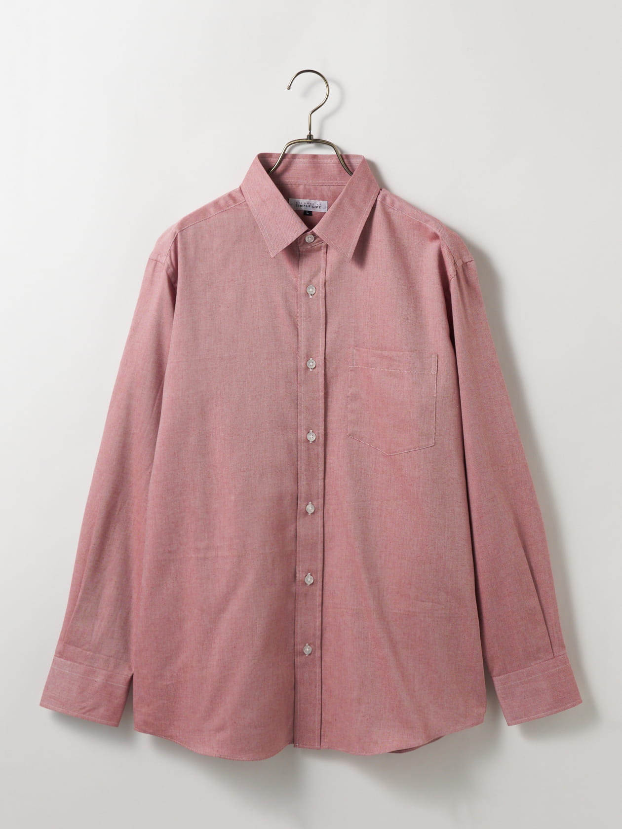 フランスシャンブレーシャツ