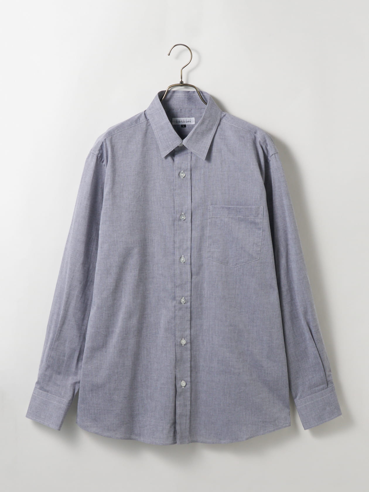 グレーシャンブレーシャツ