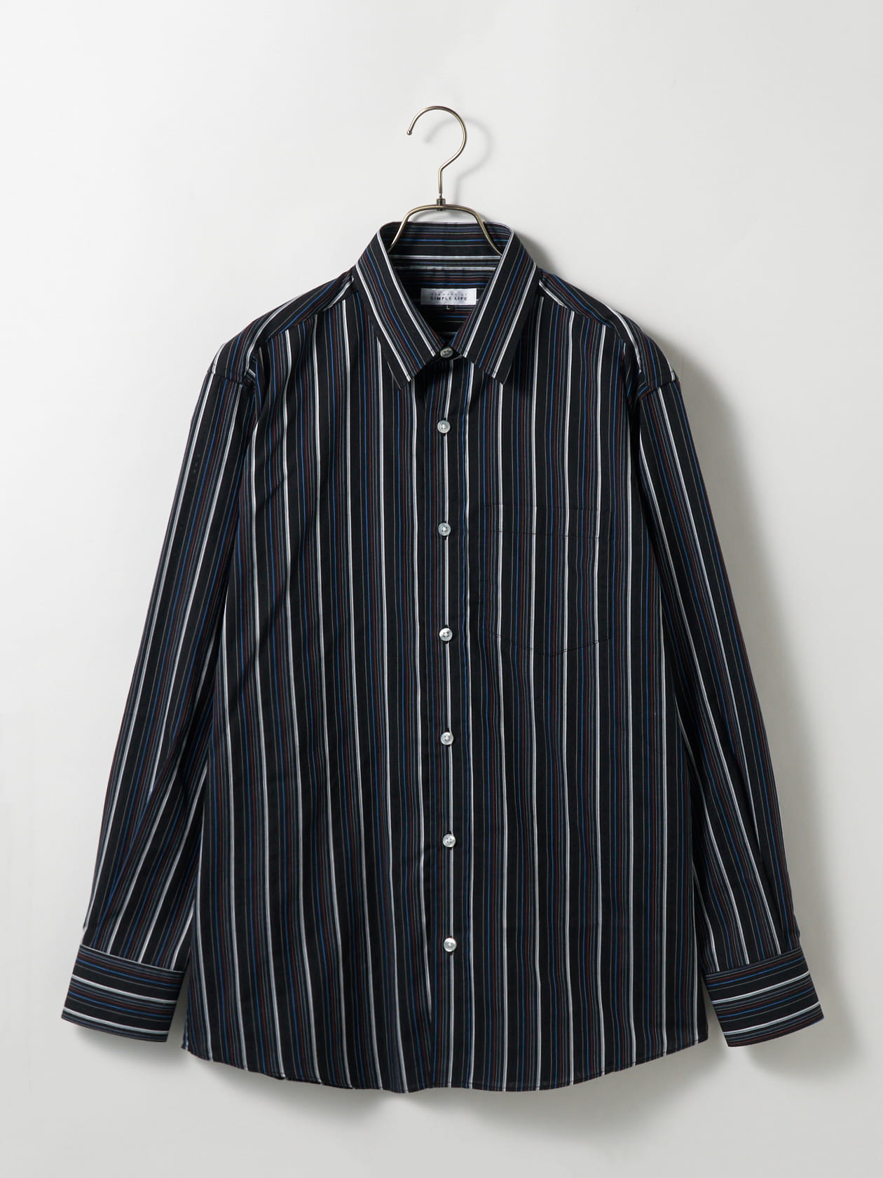 カスケードストライプシャツ