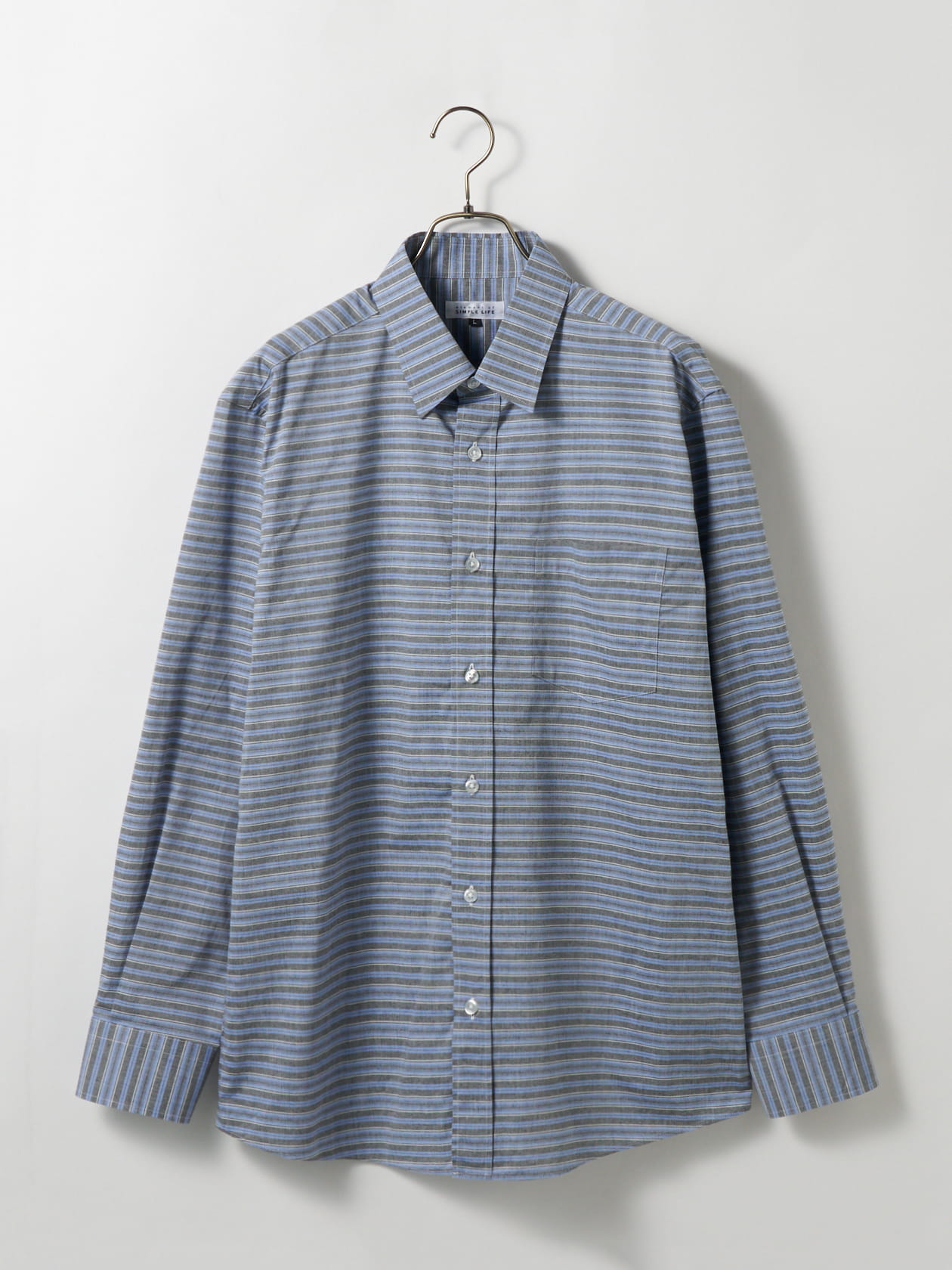 ランダムボーダーシャツ