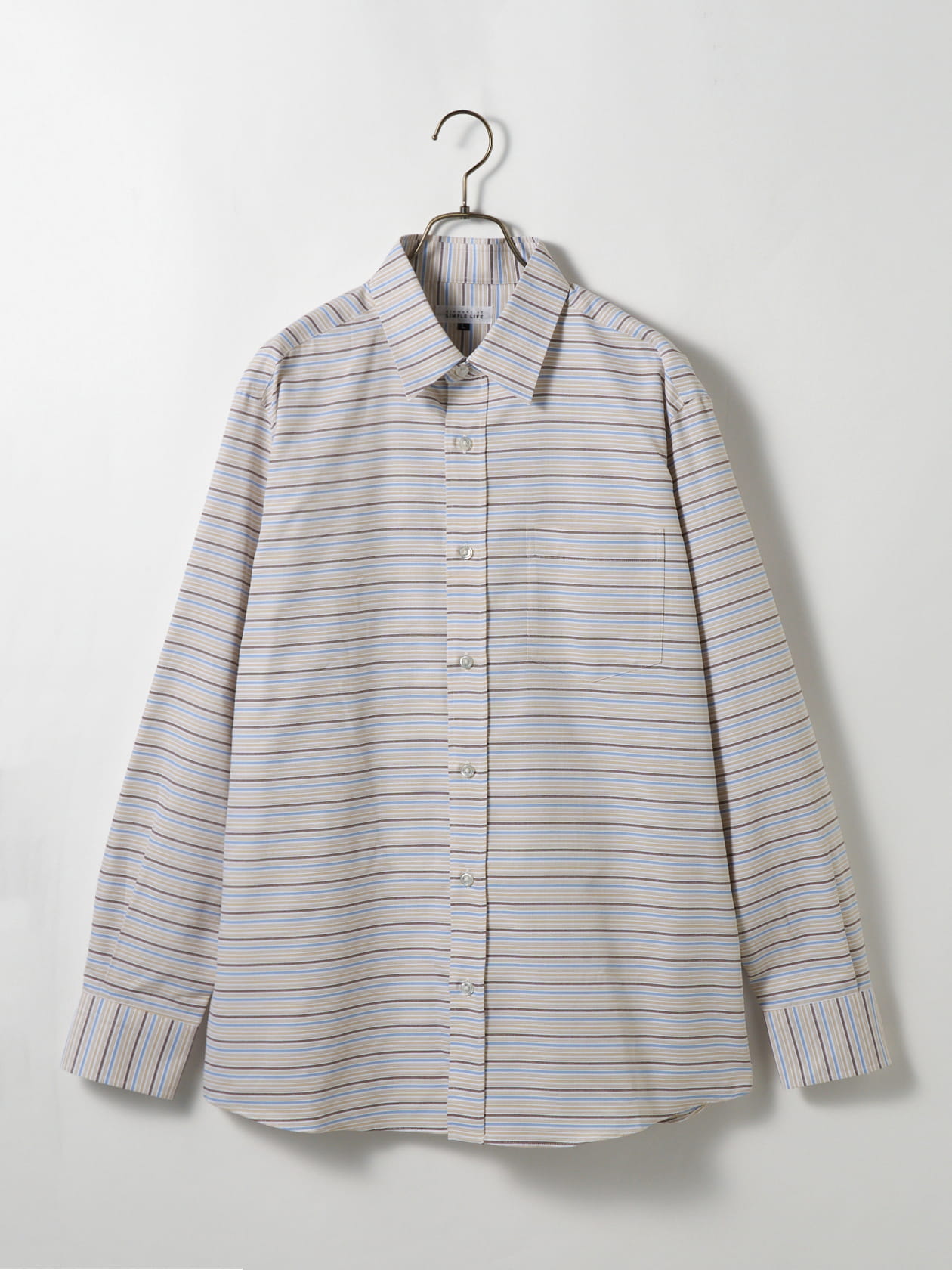 マルチボーダーシャツ