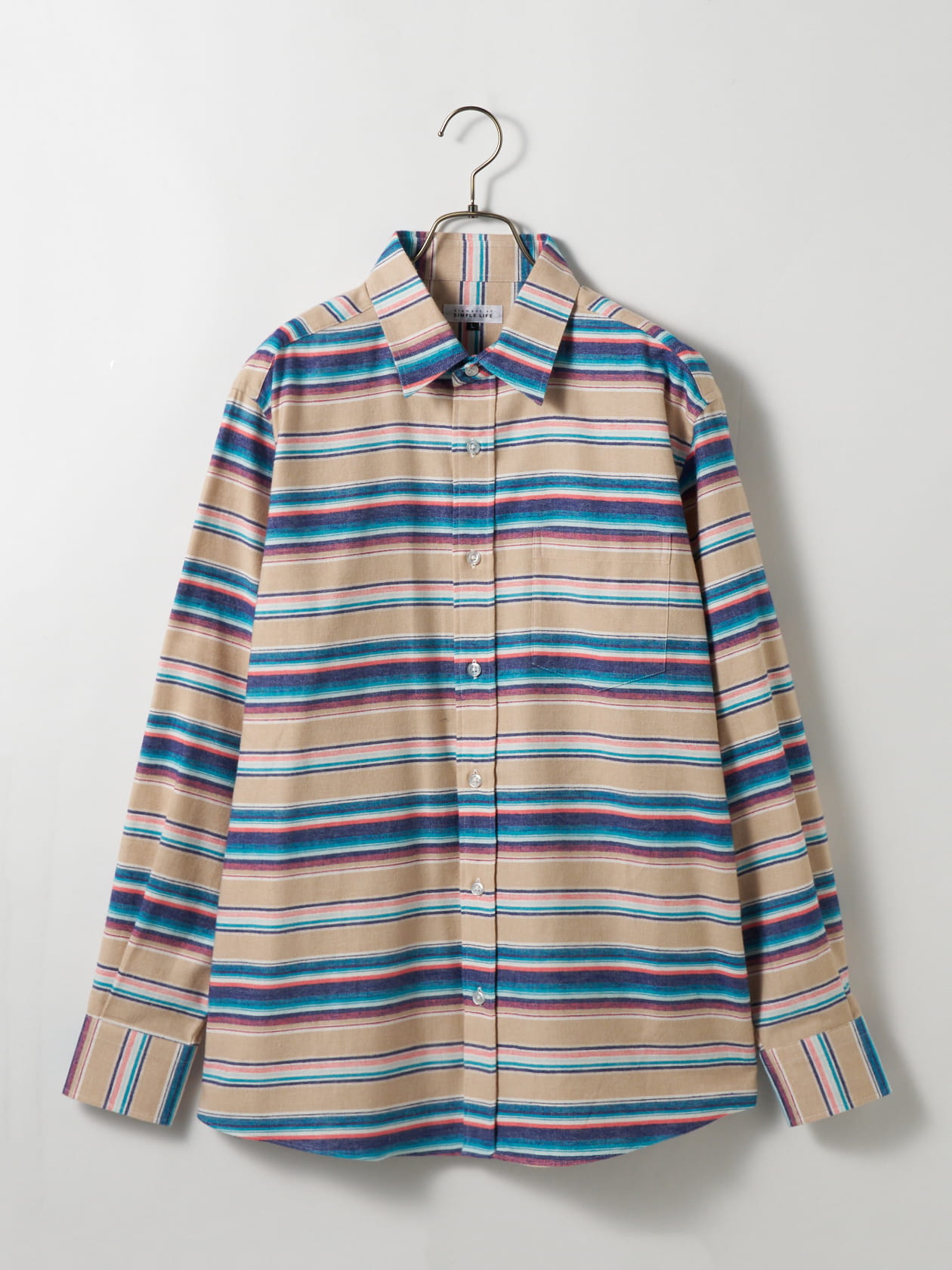 バヤデールストライプシャツ