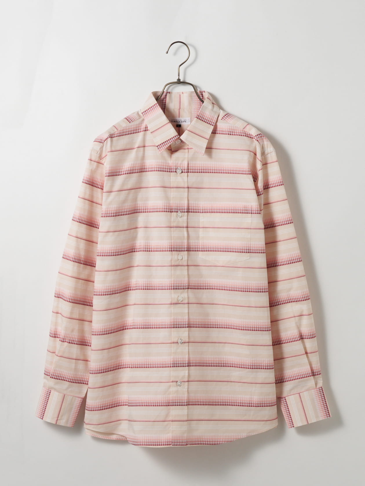 ランダムボーダーシャツ