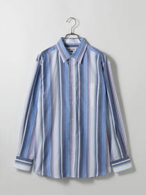 ビッグマルチストライプシャツ