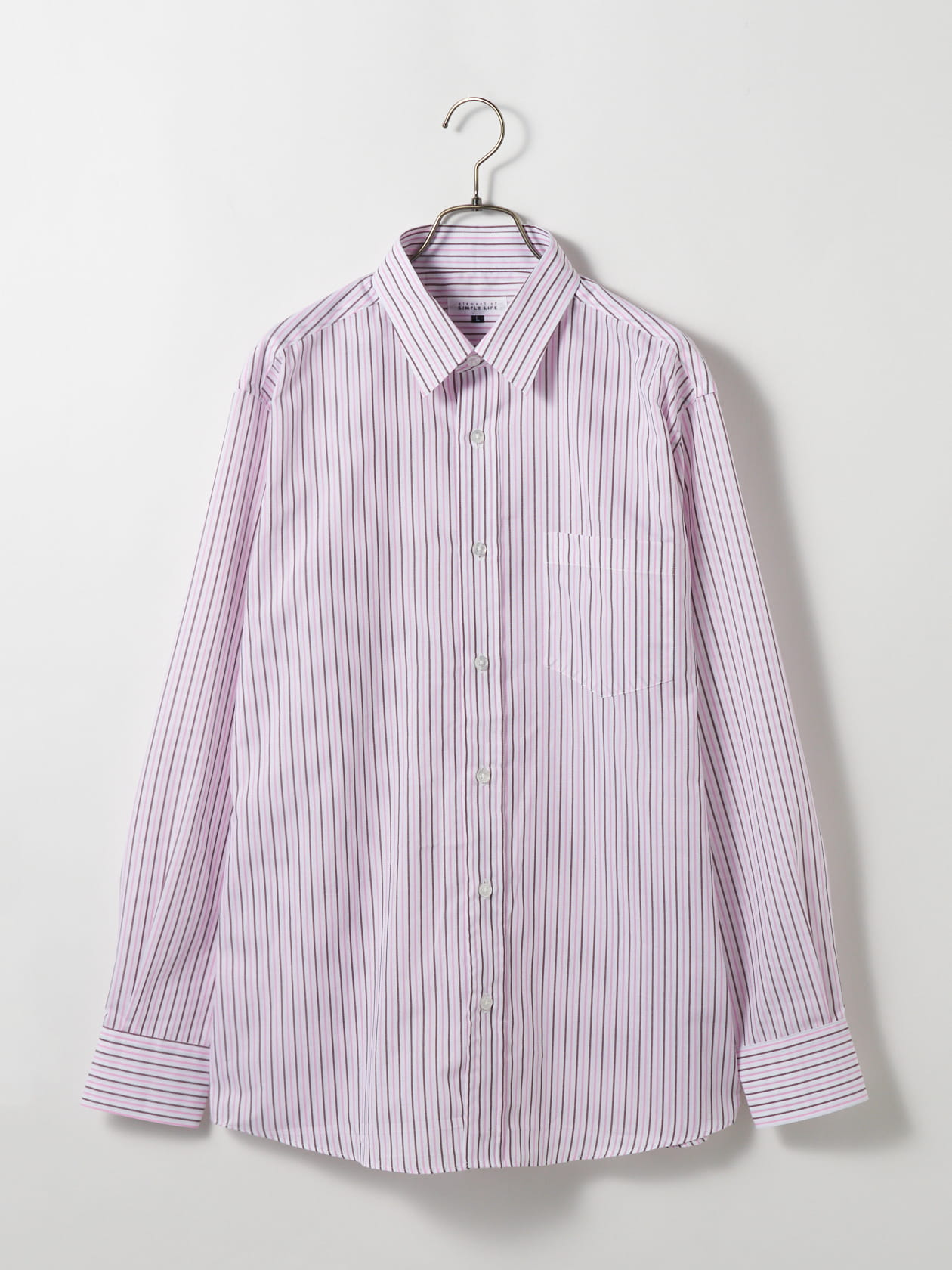 オルタネイトストライプシャツ