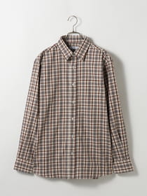 タータンチェックシャツ