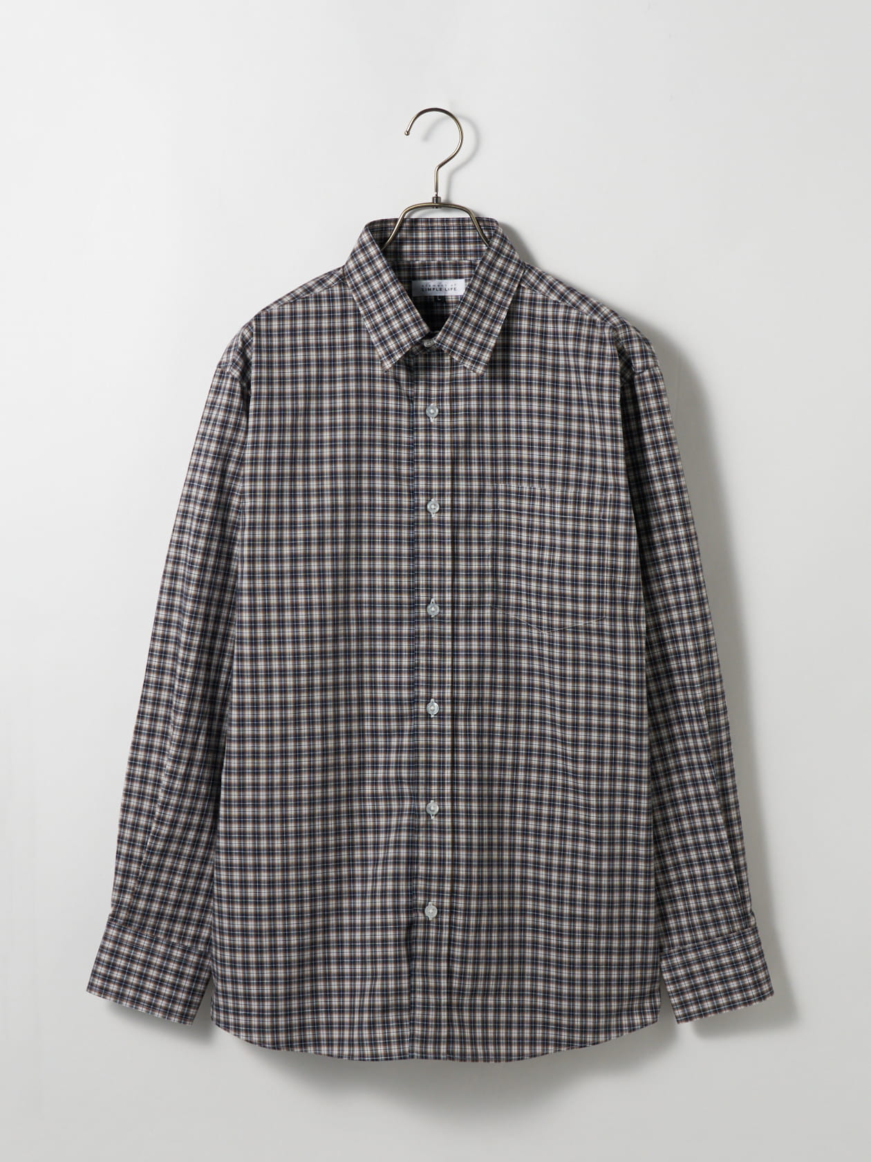 タータンチェックシャツ