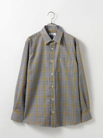 ハウンドトゥースシャツ